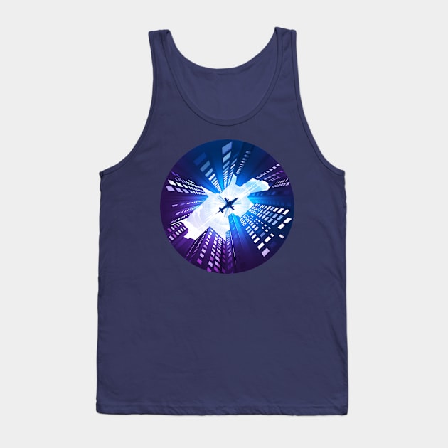 Helicopter Tank Top by Prok_Art